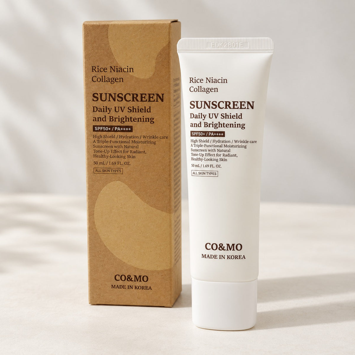 Rice Niacin Collagen Sunscreen  SPF50+ PA++++
